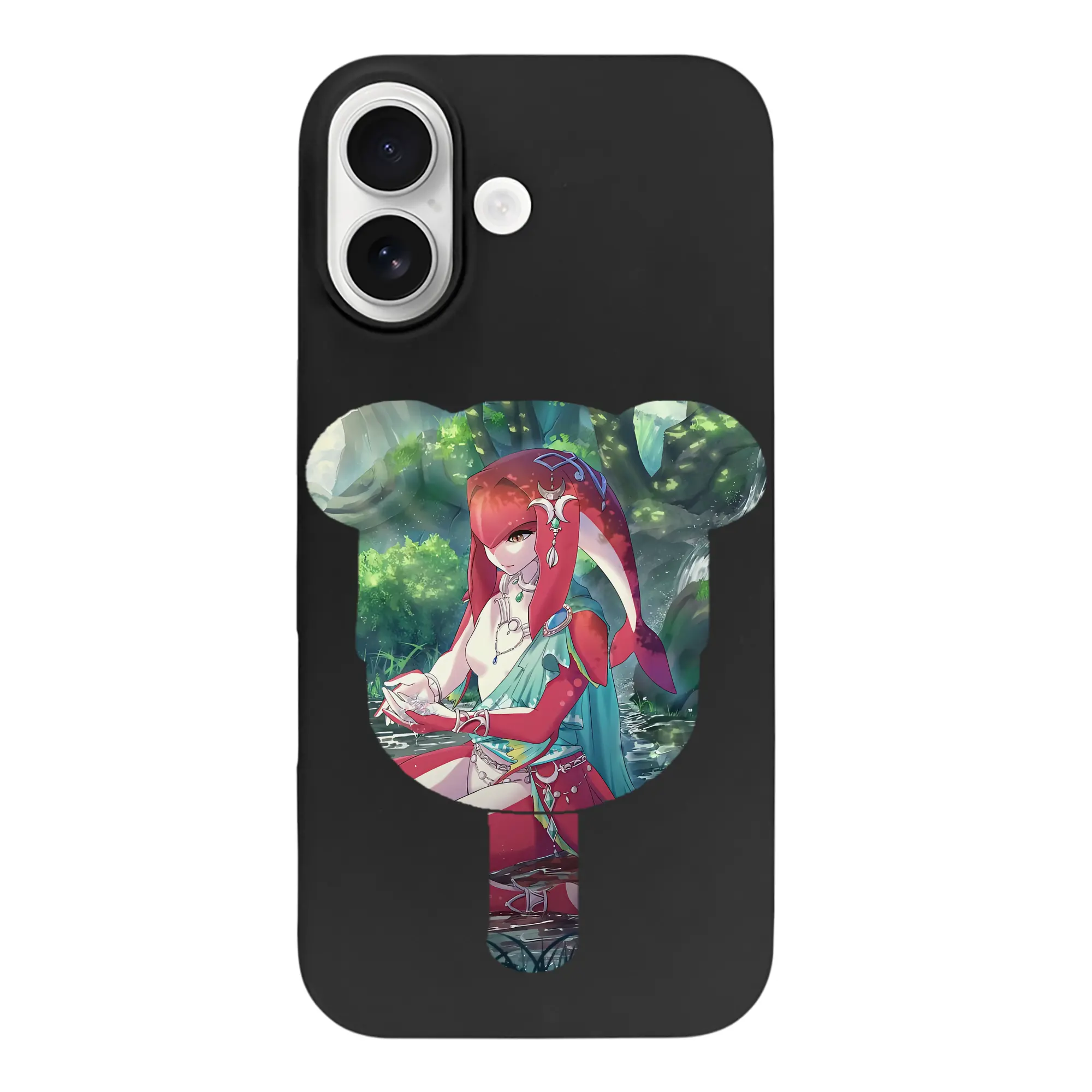 ゼルダの伝説 グッズ,Mipha - iPhone 17 シリーズ シリコンケース 薄型 耐衝撃 指紋防止 ソフトタッチカバー 精密フィット 傷防止 保護ケース iPhone 17/17 Air/17 Pro/17 Pro Max 対応